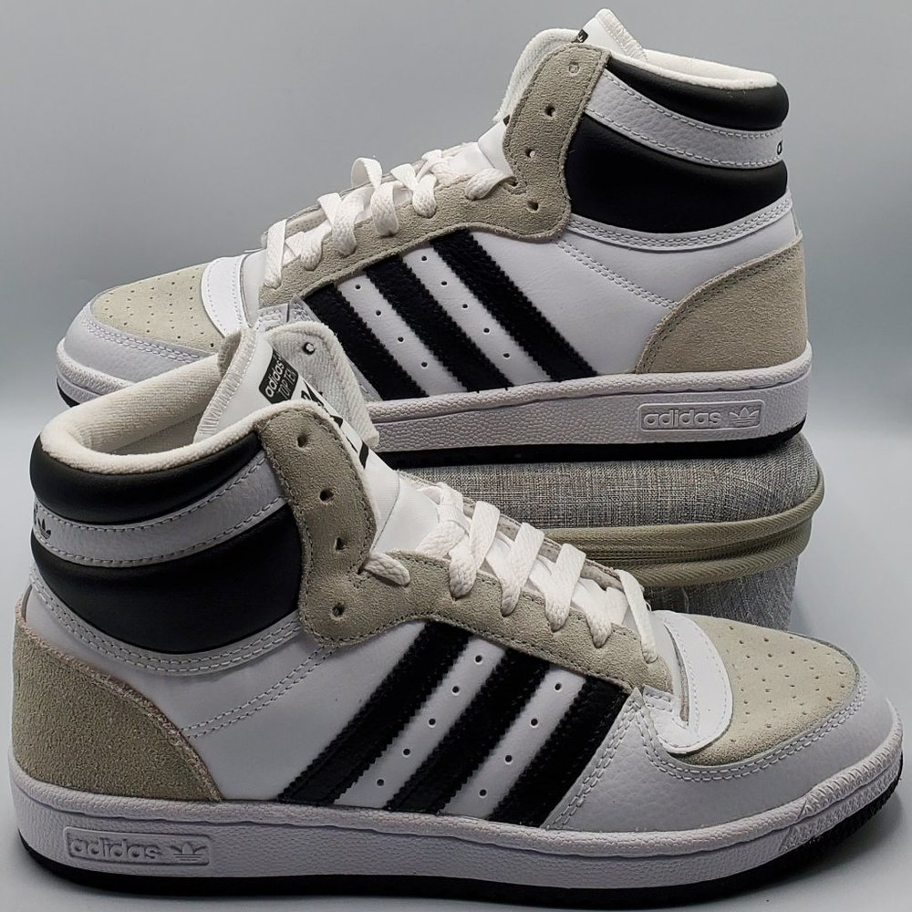 Adidas Originals Top Ten RB Men's Size 8 Sneakers White Black GX0741 NEW